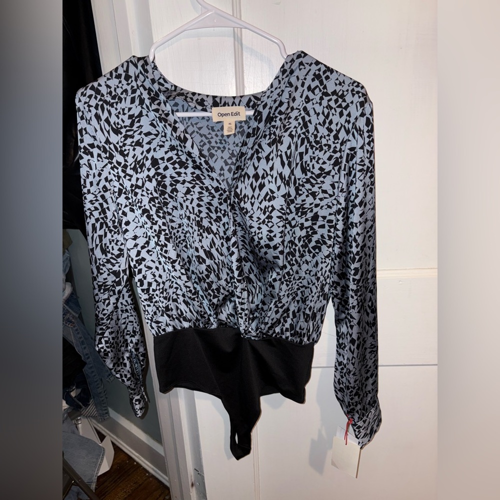 Open Edit Bodysuit Womens XS